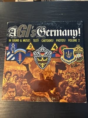 A GIs Germany Vinyl Records Volume 2 Gatefold 1964 Documentary Recordings LP