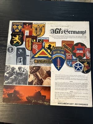 A GIs Germany Vinyl Records Volume 2 Gatefold 1964 Documentary Recordings LP - Thumbnail 2