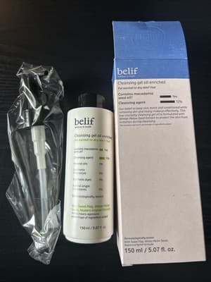 belif - believe in truth - Cleansing Gel Oil Enriched Cleanser with Pump NIB