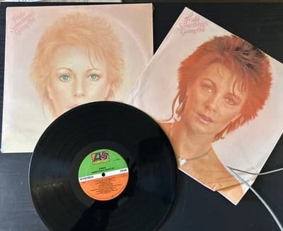FRIDA * SOMETHING'S GOING ON ATLANTIC RECORDS LP VINYL * ABBA 1982