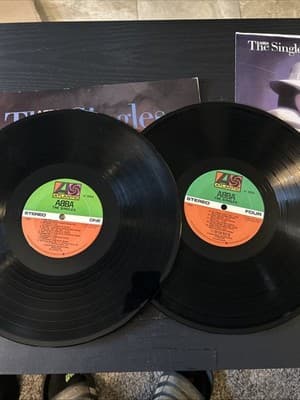ABBA - The Singles (The First Ten Years) LP Atlantic 80036-1-G Excellent Cond - Thumbnail 6