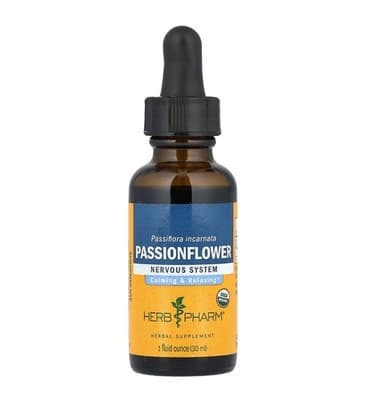 Herb Pharm Passionflower, Nervous System, Calming; Relaxing, 1 fl oz. Exp. 01/30