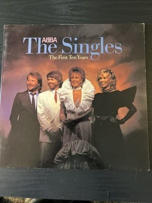 ABBA - The Singles (The First Ten Years) LP Atlantic 80036-1-G Excellent Cond