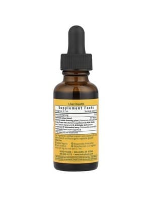 Herb Pharm Liver Health 1 fl oz 30 ml Gluten-Free Exp. 03/30 - Thumbnail 2