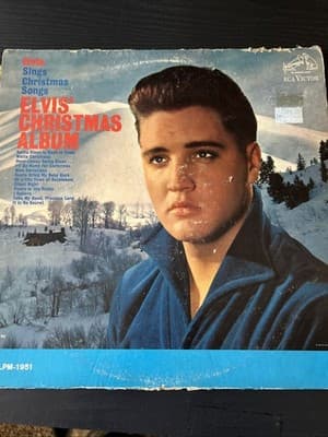 Elvis Presley RCA LPM-1951 Christmas Album LP Vinyl 1958 original Victor