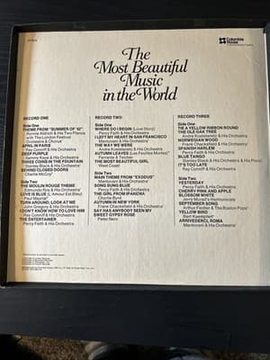The Most Beautiful Music In The World Vinyl 3 Record Set - Thumbnail 3