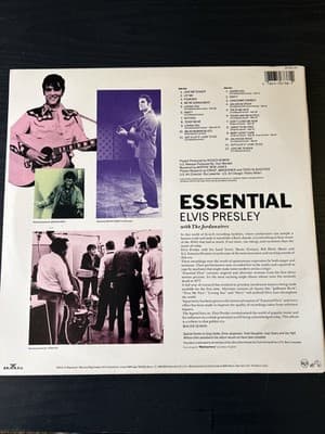 Essential Elvis Presley songs from movies 1988 vinyl LP collection - Thumbnail 3