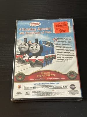 New Thomas & Friends Holiday Express DVD Thomas Tank Engine Train Christmas - Thumbnail 3