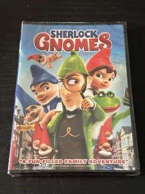 Sherlock Gnomes 2018 DVD BRAND NEW FACTORY SEALED