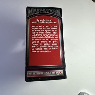 Vintage HARLEY DAVIDSON 1997 Cavanagh Christmas Ornament ELF V Twin Motor - Thumbnail 4