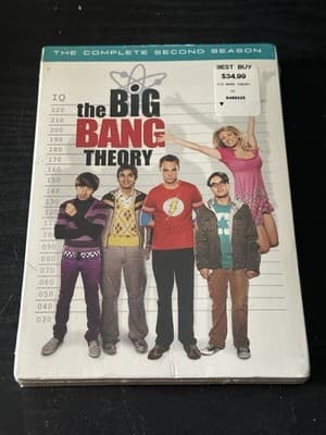 The Big Bang Theory - The Complete Second Season (DVD, 2009, 4-Disc Set)