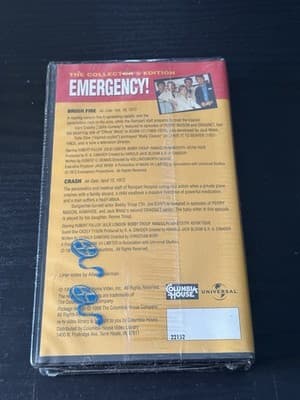 Emergency VHS The Collectors Edition-Brush Fire-Crash Brand New, FactorySealed! - Thumbnail 3