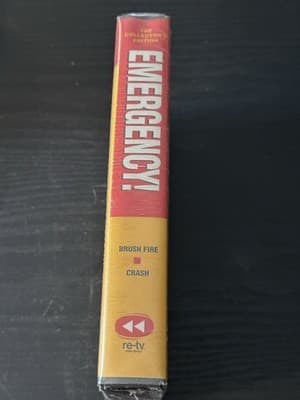 Emergency VHS The Collectors Edition-Brush Fire-Crash Brand New, FactorySealed! - Thumbnail 2