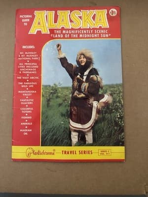 1960s Plastichrome Pictorial Guide To Alaska