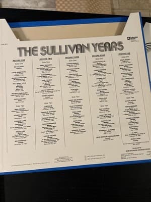 Vintage 1973 The Sullivan Years 5 Vinyl Box Set - Columbia Music Treasury - Thumbnail 2