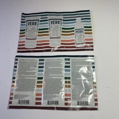 2 Verb Reset Renouveau Clarifying Shampoo & Repairing Mask Styling Mist Sample - Thumbnail 2