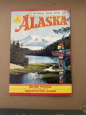 1960s Plastichrome Pictorial Guide To Alaska - Thumbnail 2