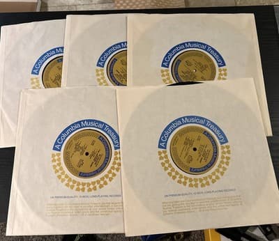 Vintage 1973 The Sullivan Years 5 Vinyl Box Set - Columbia Music Treasury - Thumbnail 5