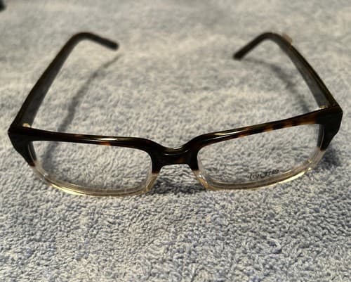Legre Eyeglasses LE207 442 Two Toned 52-19-148 Brown Clear