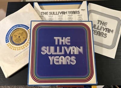 Vintage 1973 The Sullivan Years 5 Vinyl Box Set - Columbia Music Treasury