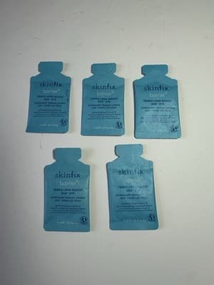 Lot Of 5 Skinfix Barrier Triple Lipid-Peptide Cream - 0.06 OZ.