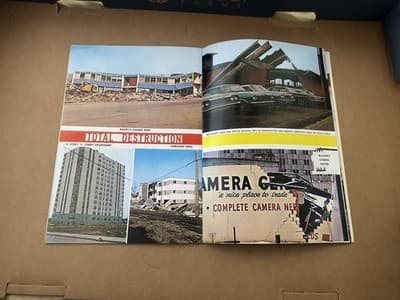 VTG 1964 ALASKAN QUAKE ALASKA EARTHQUAKE COLOR PICTORIAL HISTORY MAGAZINE - Thumbnail 4