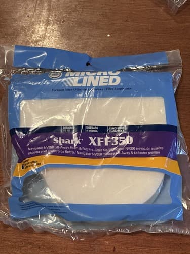 3 X Shark Navigator Lift-Away NV350,l Filter Kit Part# XFF350 NEW!! - Thumbnail 2