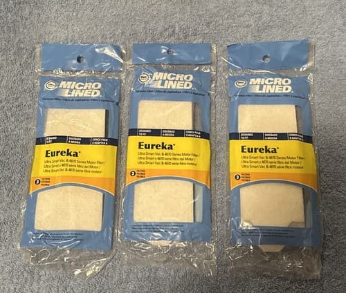 DVC 3 X Pack Eureka Ultra Smart Vac Motor Filter Fits 4870 Series