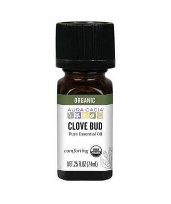 Essential Oil Clove Bud 0.25 oz By Aura Cacia brand New!!
