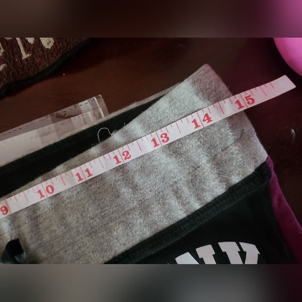 Victoria's Secret PINK Black White And Purple Yoga Jogger Style Leggings - Thumbnail 5