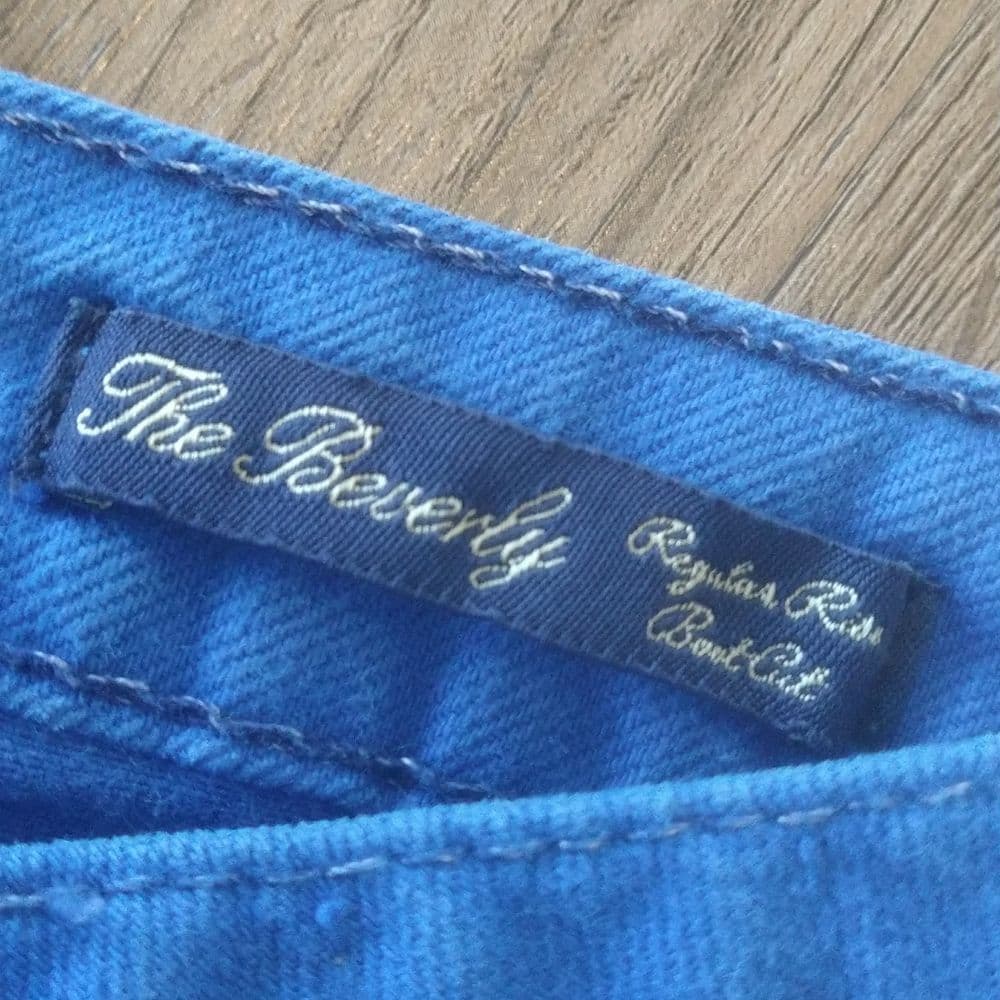 J&Company Bedazzled Boot Cut Blue Jeans - Thumbnail 6