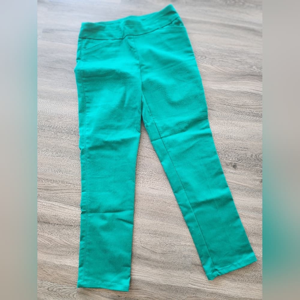 Green Croft and Borrow Slacks stretchy waist band - Thumbnail 9