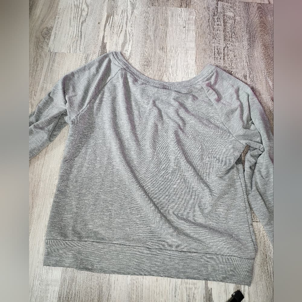 Victoria's Secret Gray Oversized Pullover Sweatshirt