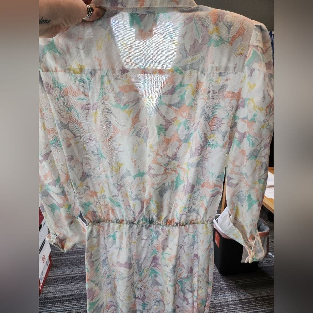 Stuart Alan Petites Floral Dress - Thumbnail 11