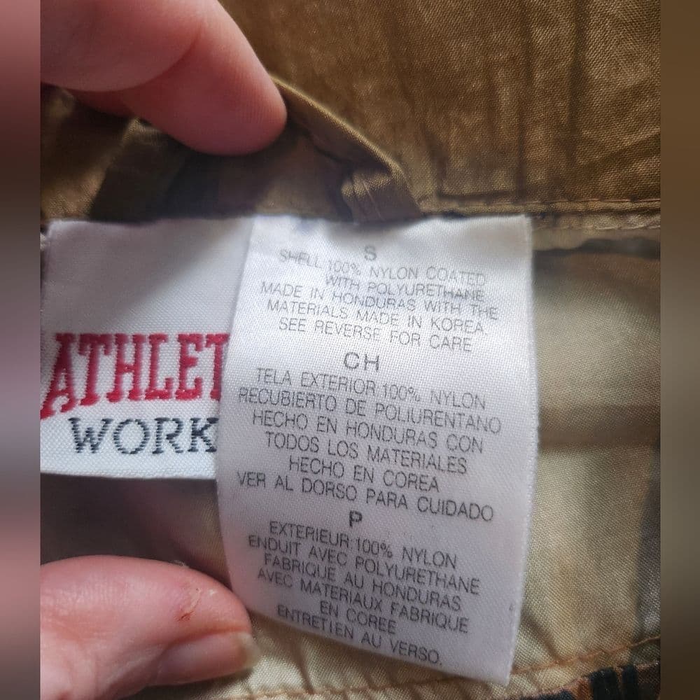 Vintage Blue and Gold Windbreaker Jacket By Athletic Works - Thumbnail 4