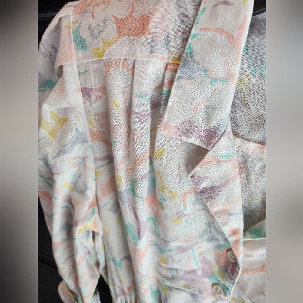 Stuart Alan Petites Floral Dress - Thumbnail 8