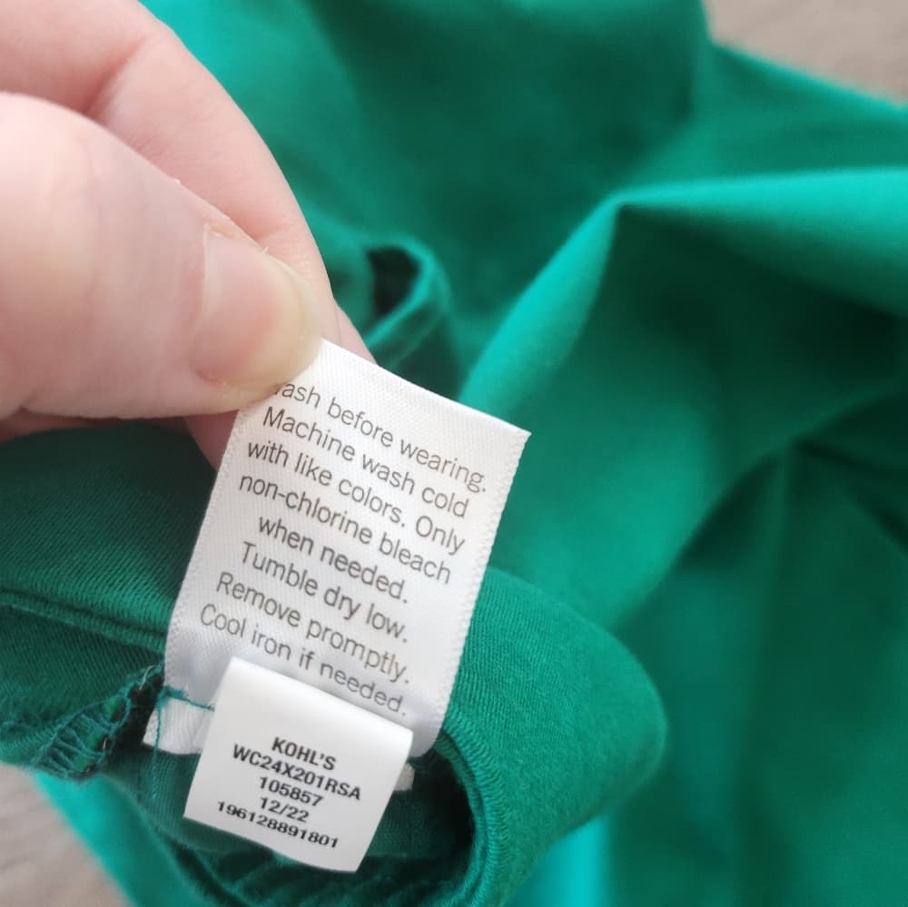 Green Croft and Borrow Slacks stretchy waist band - Thumbnail 5