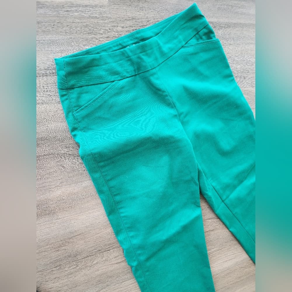 Green Croft and Borrow Slacks stretchy waist band - Thumbnail 2