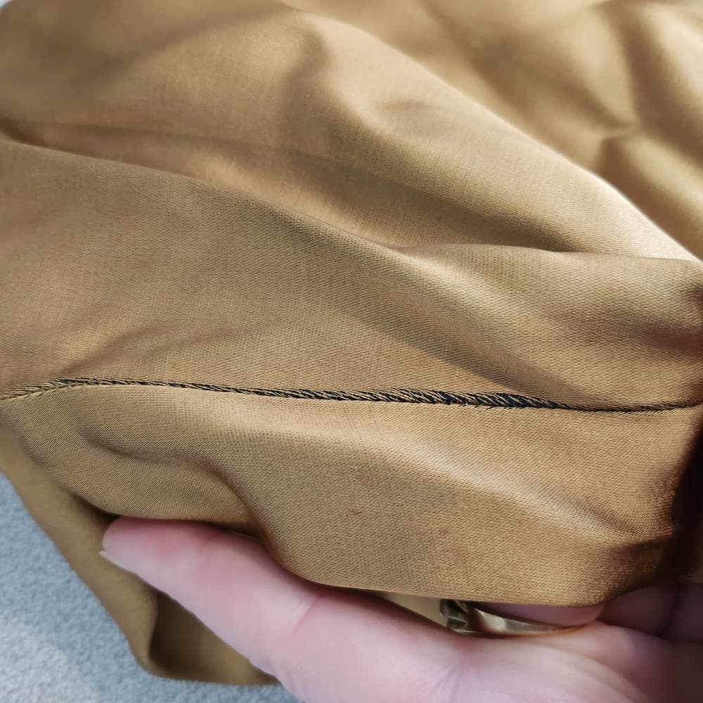 Vintage C'est Duo Black Label Gold Slacks - Thumbnail 9