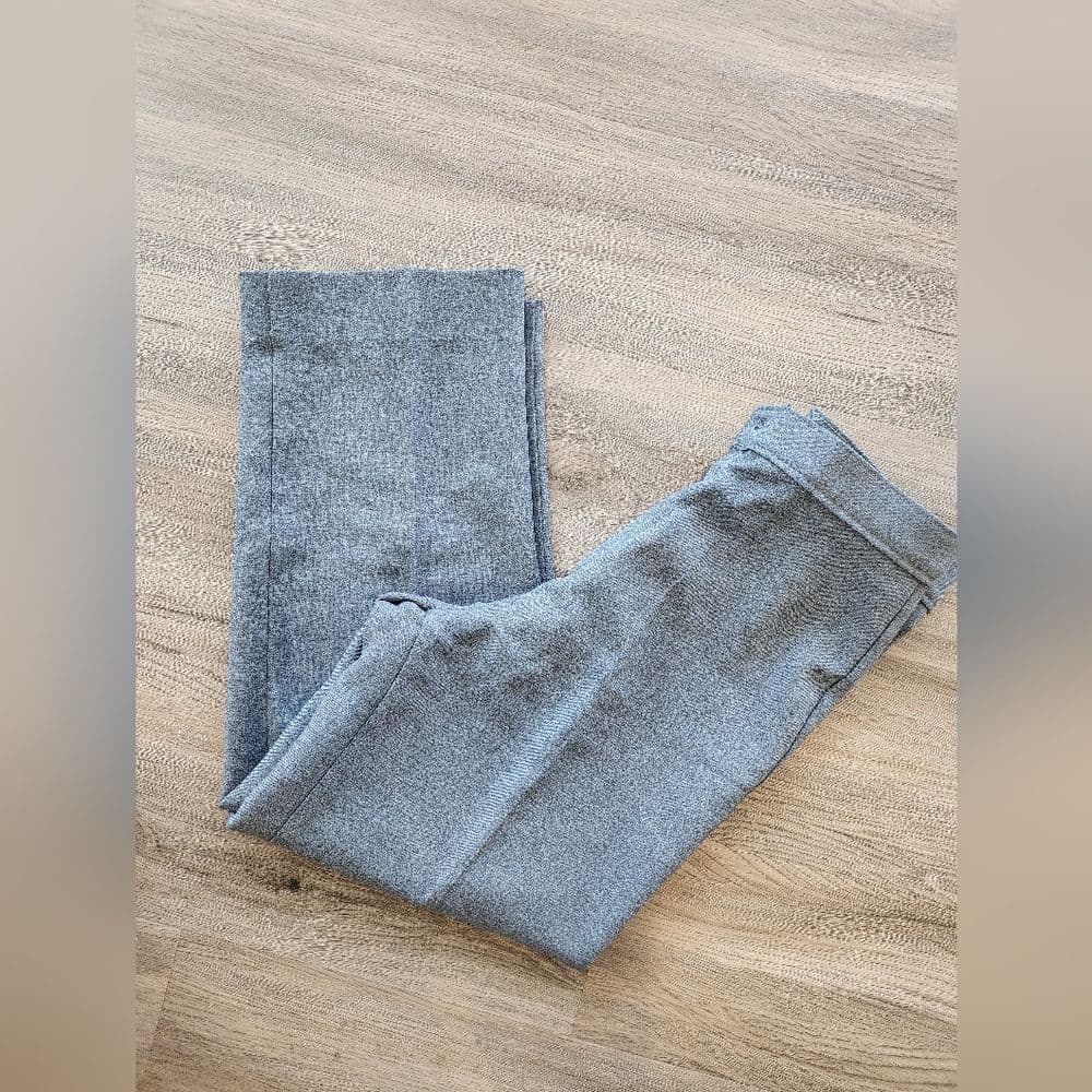 Vintage JCPenney Gray Trousers High Waist Waist Pleated Made In Usa - Thumbnail 8