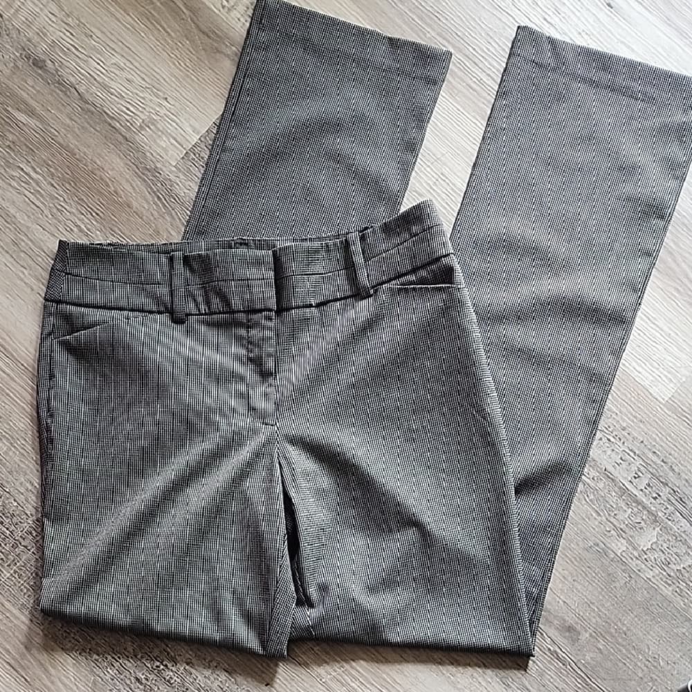 New York & Company Gray Trousers Slim Fit Business Casual - Thumbnail 11