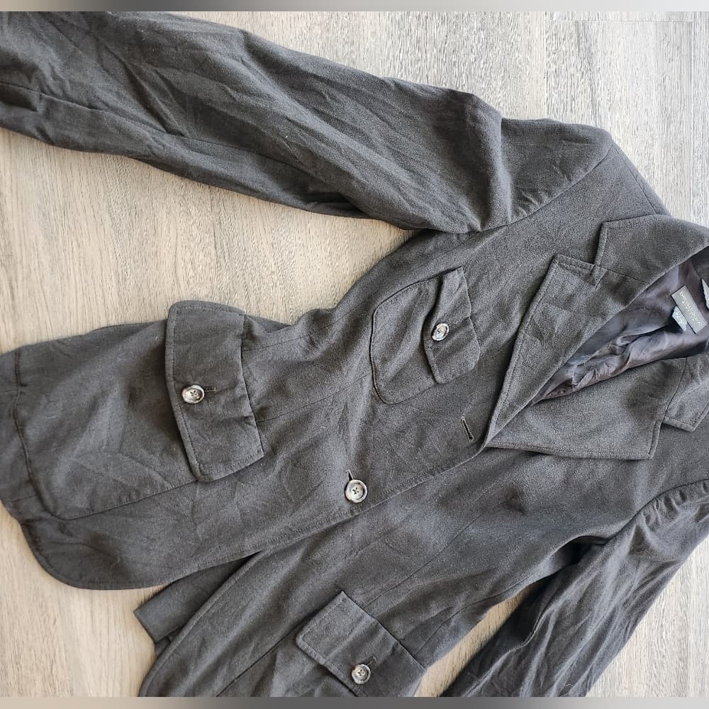 Banana Republic Brown Wool Italian Made Blazer Classic Suit Jacket
