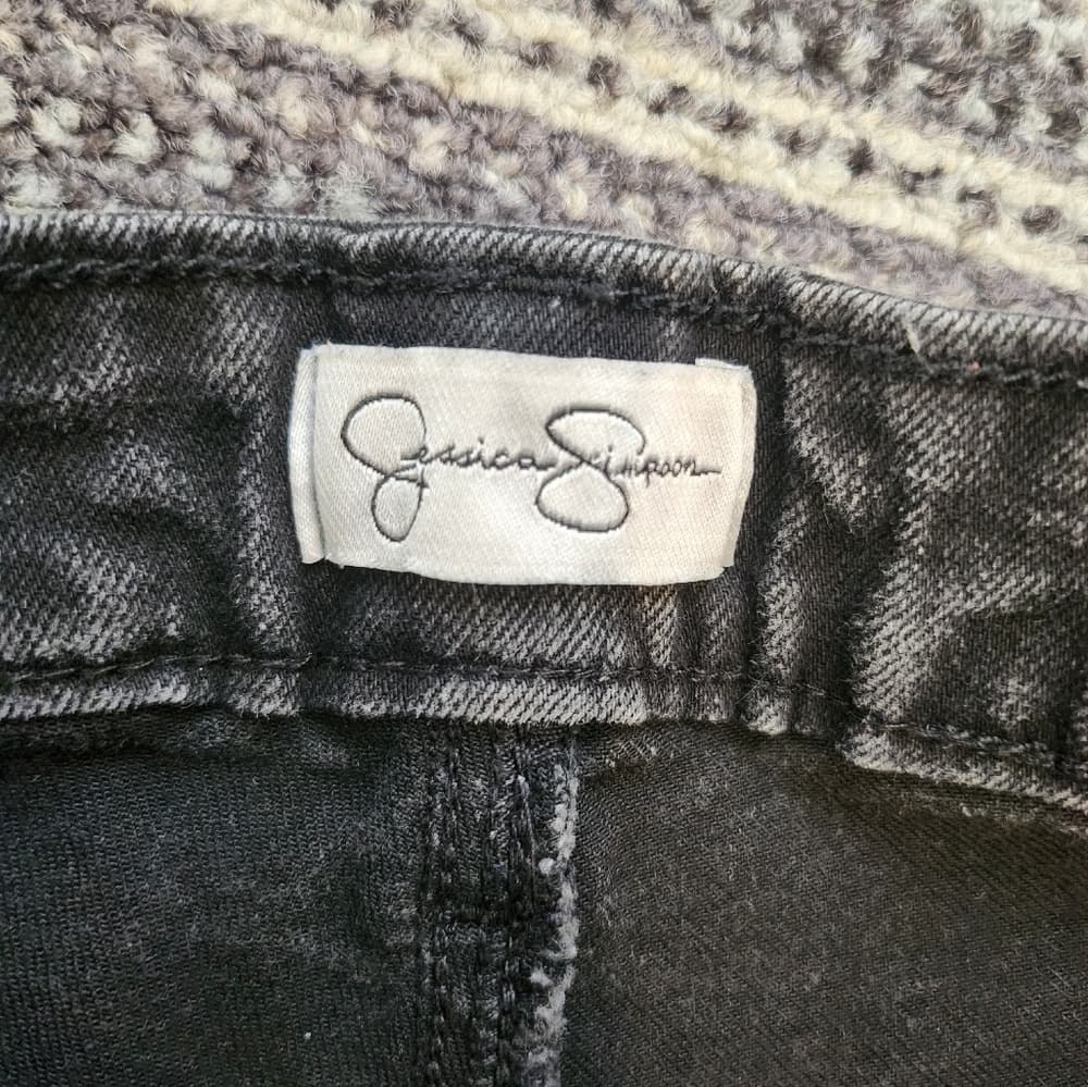 Jessica Simpson Black High Rise Skinny Jeans - Thumbnail 2