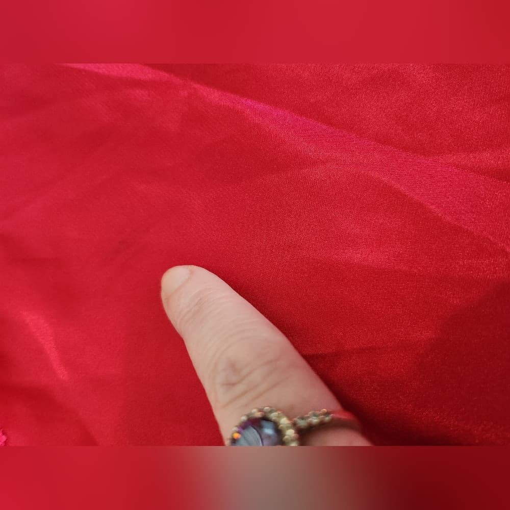Victoria's Secret Red Chemise with Spaghetti Straps - Thumbnail 13