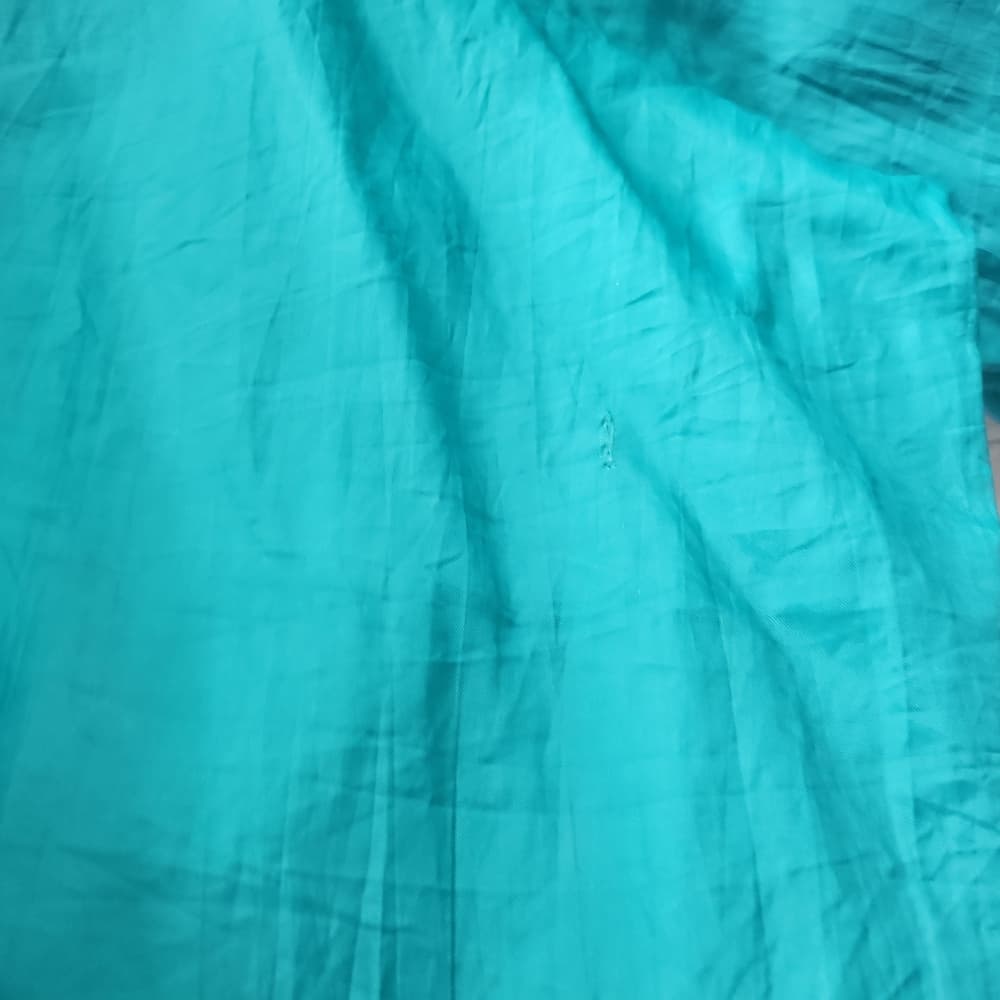 HONORS Vintage 1990s Teal Drawstring Windbreaker Jacket Read Description - Thumbnail 6