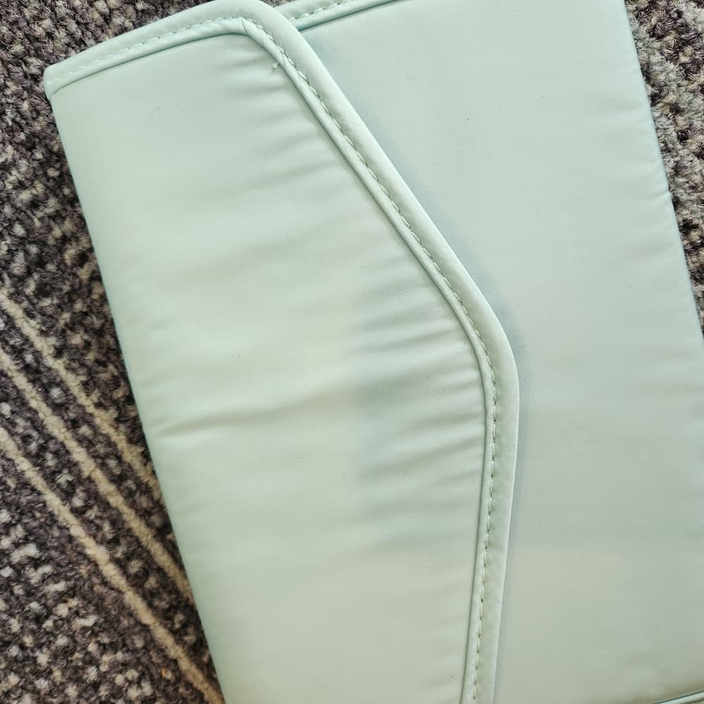 Tarten & Twine Light Blue Women's Carry Travel Cosmetic Bag Set - Thumbnail 6