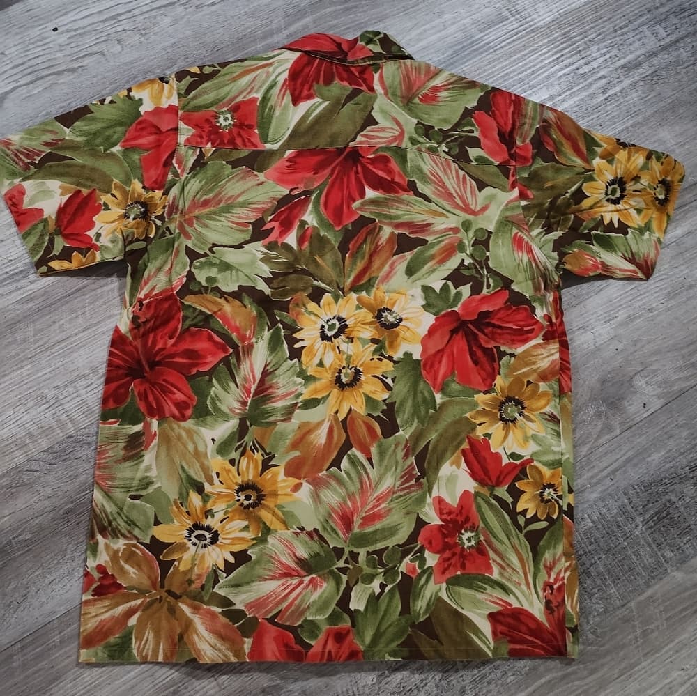 Y2K Twickers by Kenneth Gordon Floral Button Up Blouse - Thumbnail 7