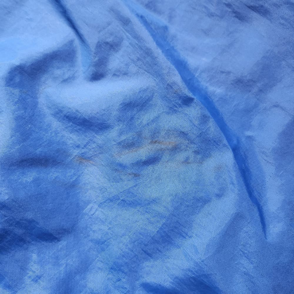Vintage Pla-Jac by Dunbrooke Blue Nylon Work Wear Windbreaker With Logo - Thumbnail 11