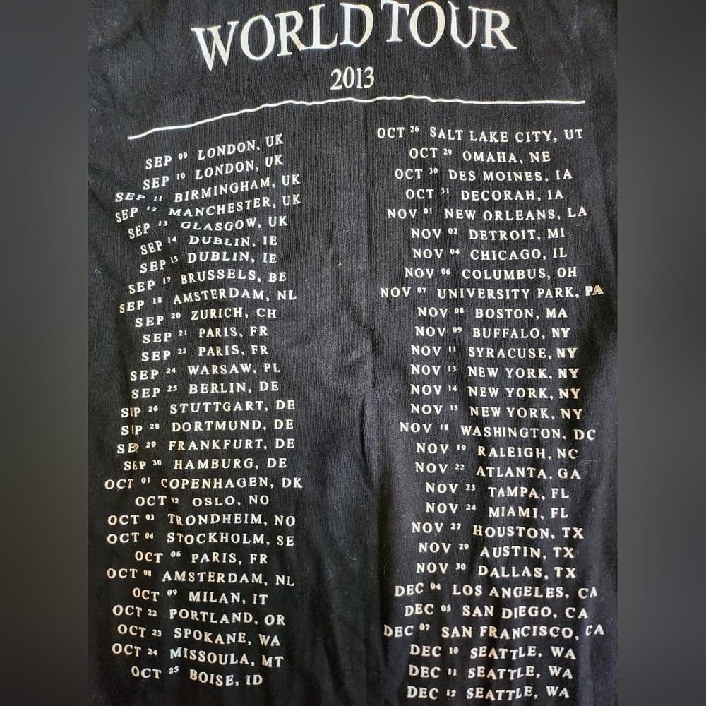 Macklemore and Ryan Lewis 2013 World Tour Concert Tee - Thumbnail 4