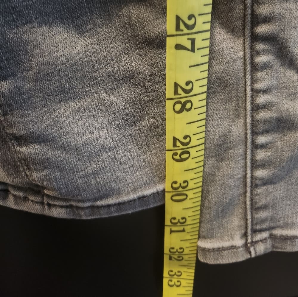Abercrombie & Fitch Signature Collection Grey Stretch Skinny Jeans - Thumbnail 11